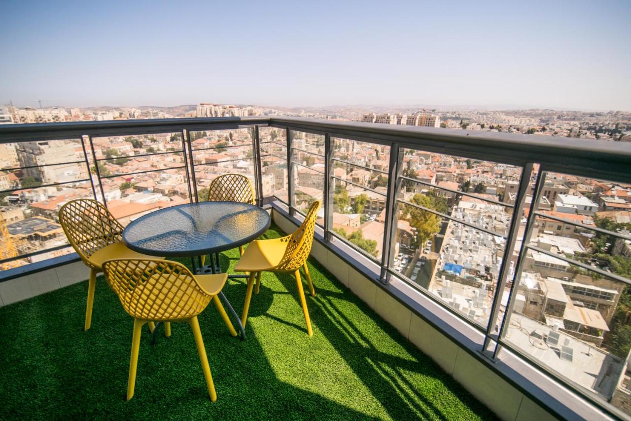 Appartamento Gorgeous Design 3 BDR Appart - J Tower - Amazing View! Gerusalemme Esterno foto